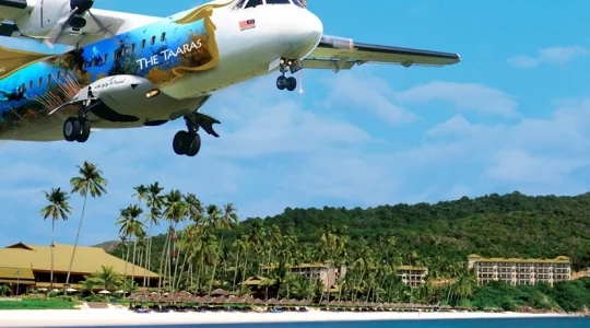 【レダン島】秘境の島 2泊3日パッケージ　～専用ジェットで行く五つ星極上ホテルリゾート「ザ ターラス ビーチ ＆ スパ リゾート」～【往復直行便｜スバン空港発～レダン島】